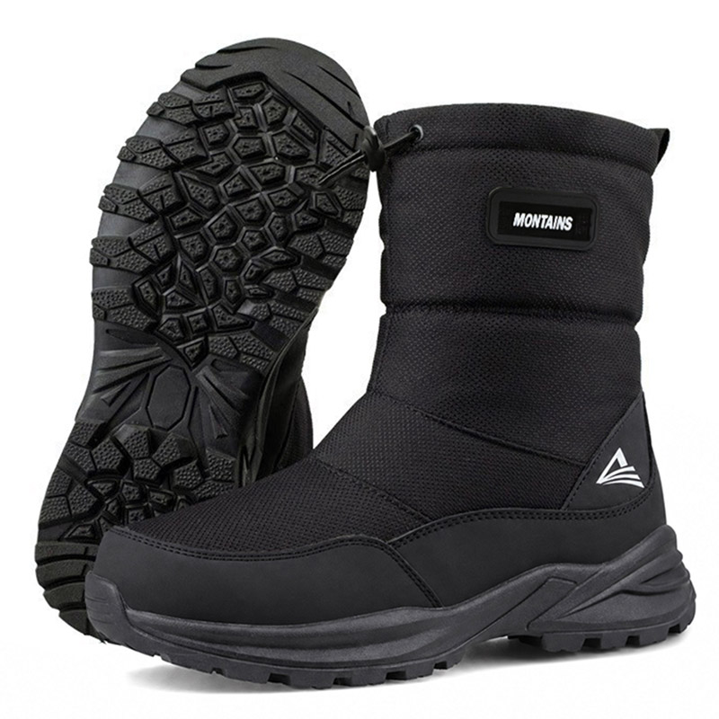 Men'S Shoes Water Resistant - Botas de nieve para hombre, con
