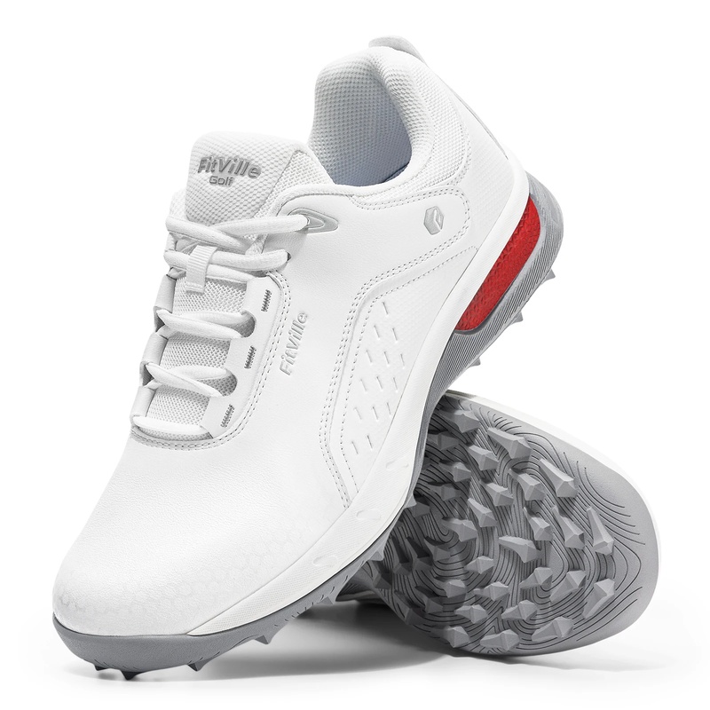 Men'S Shoes Water Resistant - Zapatos de golf para hombre FitVille,