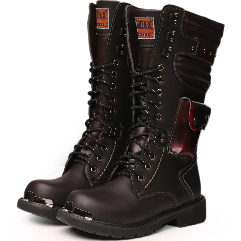 Men'S Shoes Hoka Sale - Botas hasta la rodilla de cuero