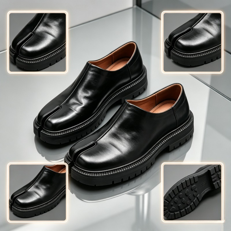 Men'S Shoes Hey Dude - Mocasines de cuero con dedos separados