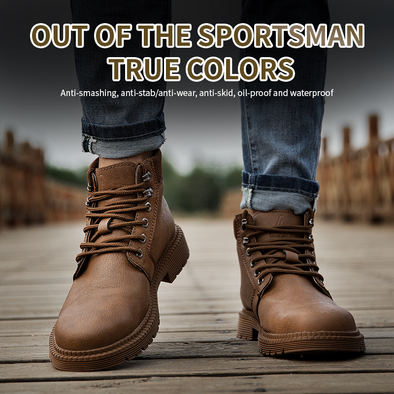 Botas de trabajo impermeables  - Men'S Shoes Water Resistant reseña y precio