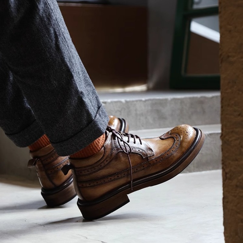 Zapatos de cuero informales de - Men'S Shoes Hey Dude reseña y precio