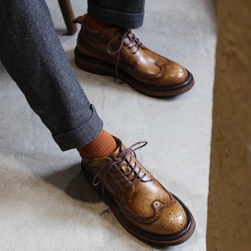 Zapatos de cuero informales de - Men'S Shoes Hey Dude reseña y precio