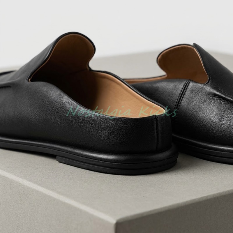 Mules de cuero para hombre, si - Men'S Shoes Smart reseña y precio
