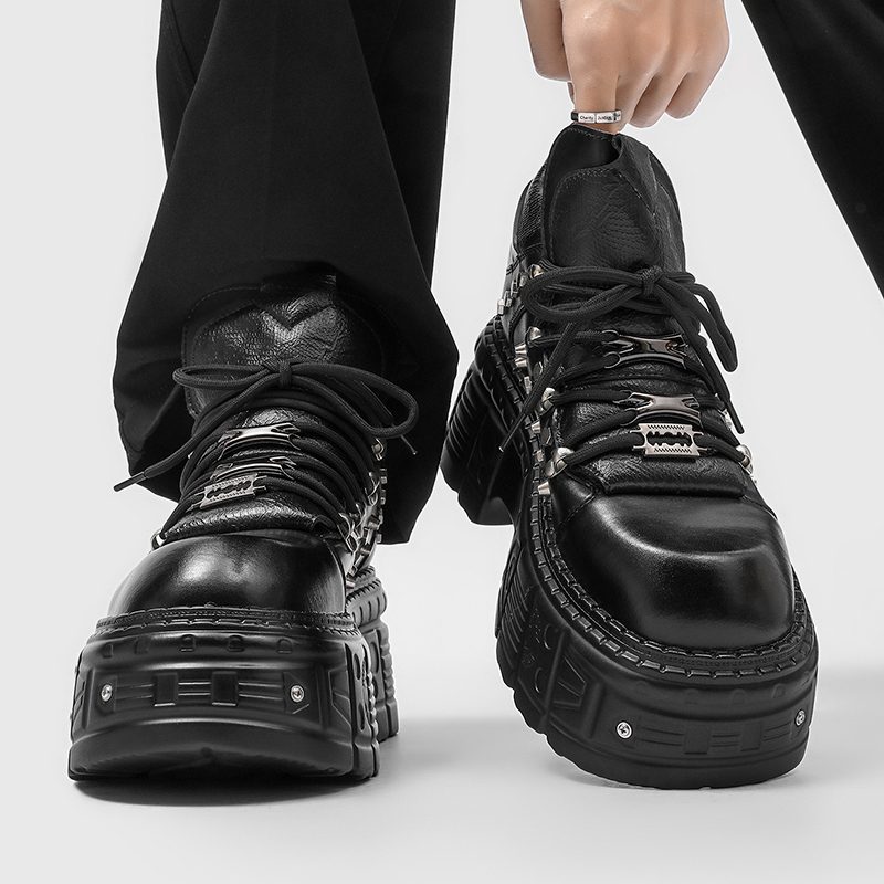Nuevos zapatos de plataforma g - Men'S Shoes Increase Height reseña y precio