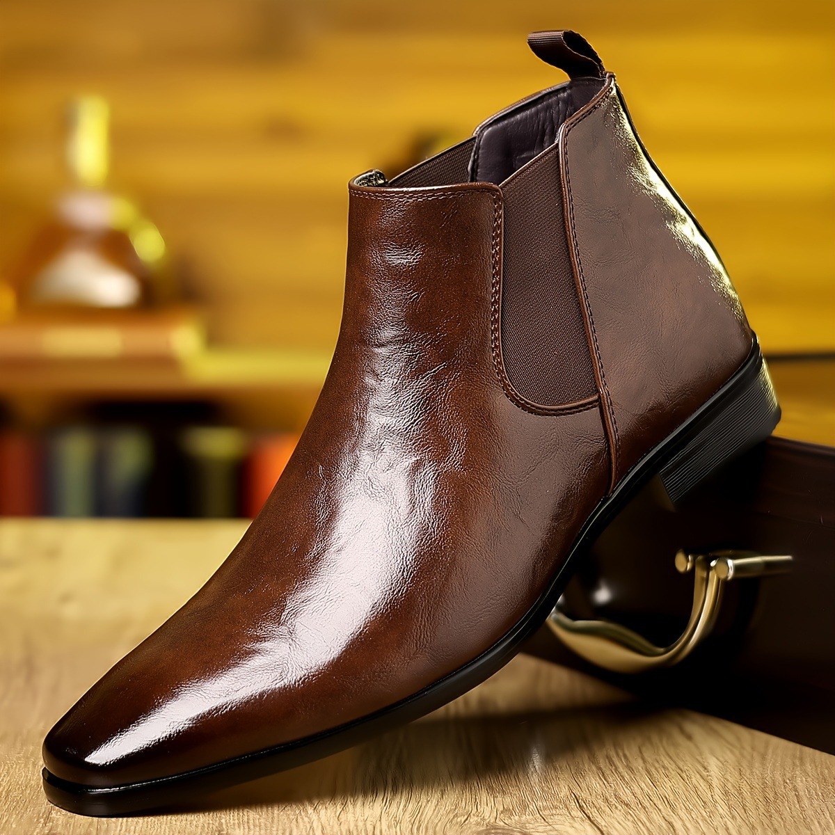Botas Chelsea de cuero, botas  - Men'S Shoes Hey Dude reseña y precio