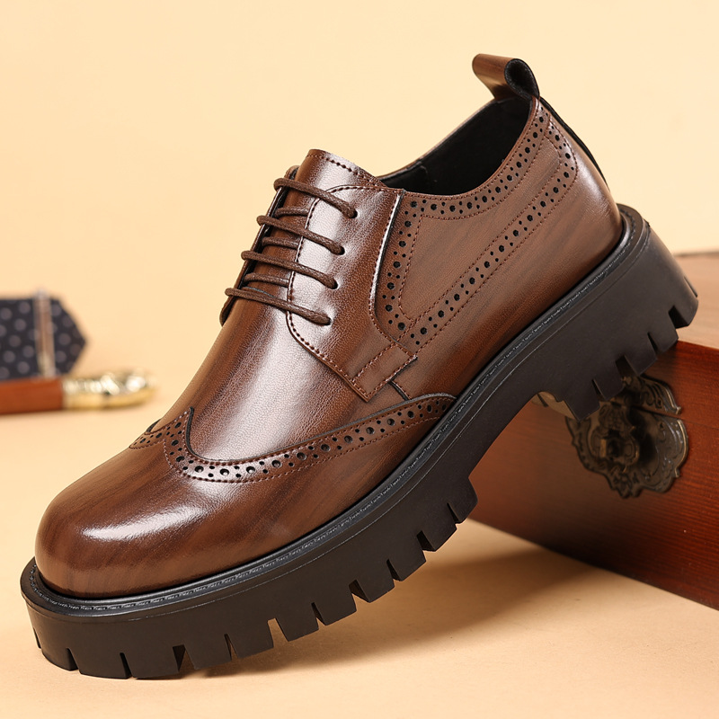 Zapatos de cuero para hombre.  - Men'S Shoes Smart reseña y precio