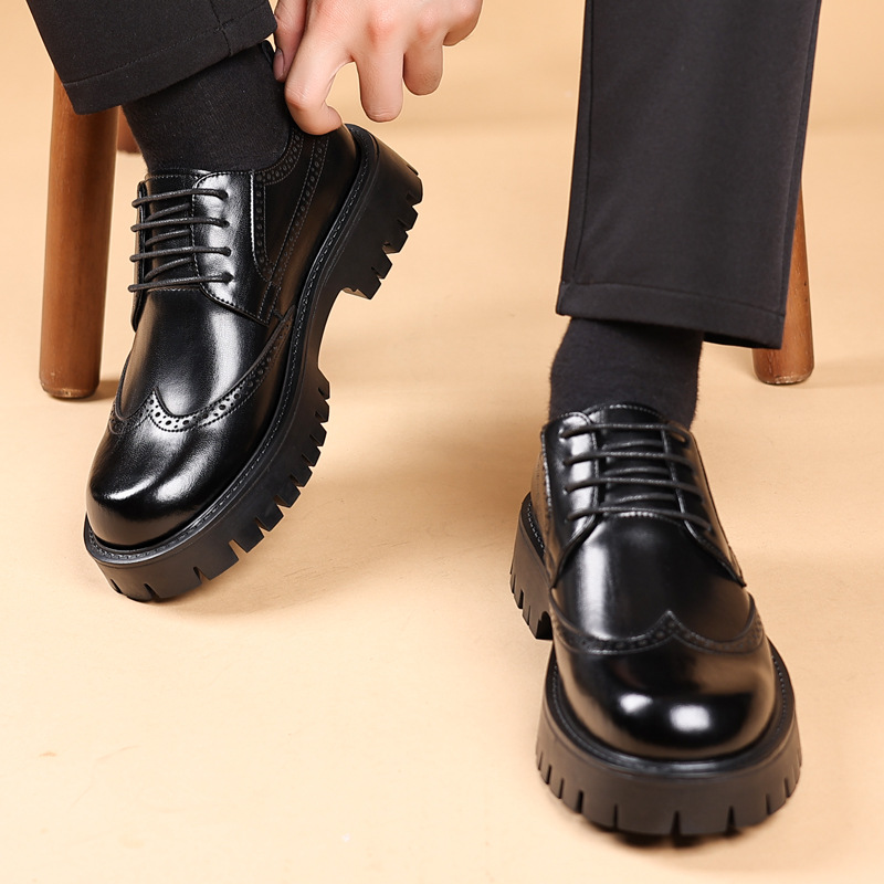 Zapatos de cuero para hombre.  - Men'S Shoes Smart reseña y precio