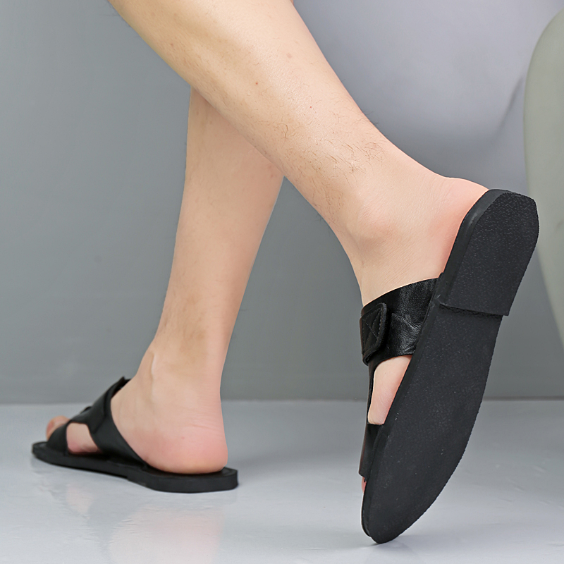 Sandalias de Cuero Premium de  - Men'S Shoes Hey Dude reseña y precio