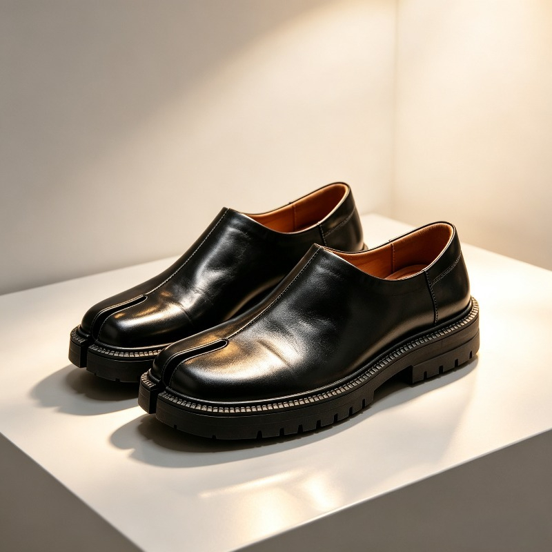 Mocasines de cuero con dedos s - Men'S Shoes Hey Dude reseña y precio